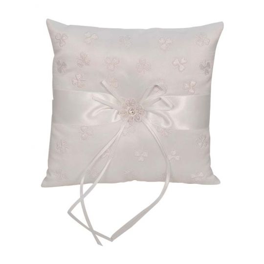 Shamrock Wedding Ring Pillow Bridgets Of Erin