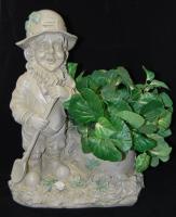 NATURAL COLOR  LEPRECHAUN PLANTER