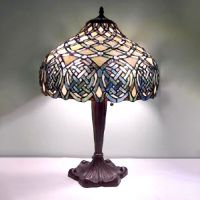 JEWELED CELTIC TIFFANY STYLED LAMP