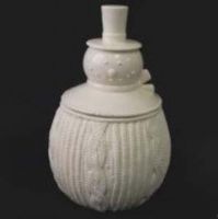ARAN SNOWMAN CANDY JAR