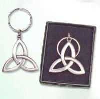 TRINITY KNOT KEY RING
