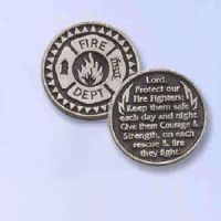 FIRE DEPT POCKET TOKENS DOZEN
