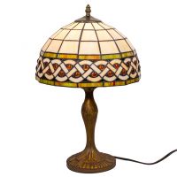 CELTIC AMBER GEM STONE LAMP